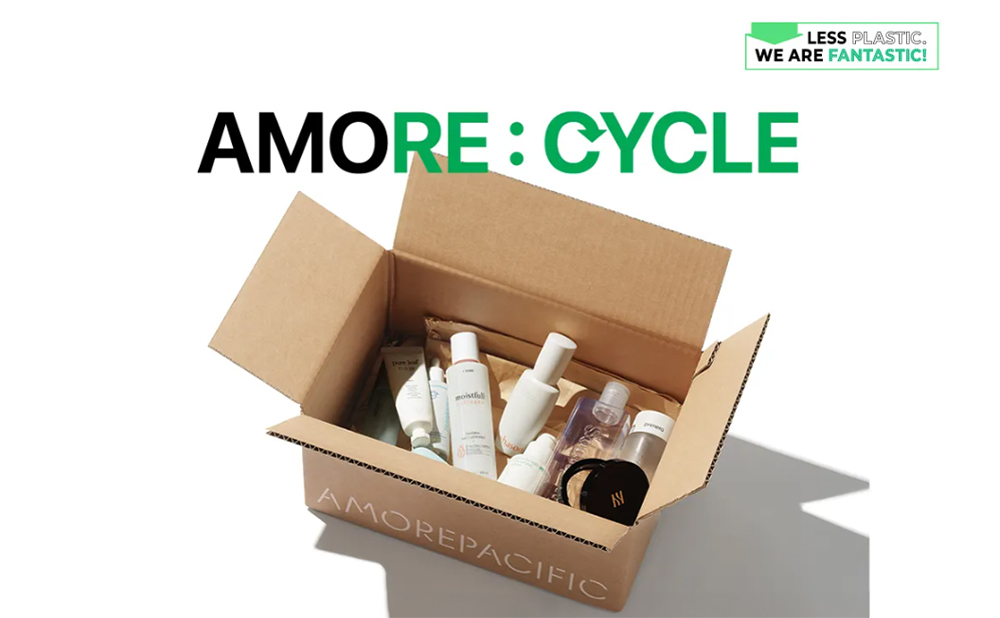 Amore Recycling Campaign (RETURN) to retrieve used empty bottles